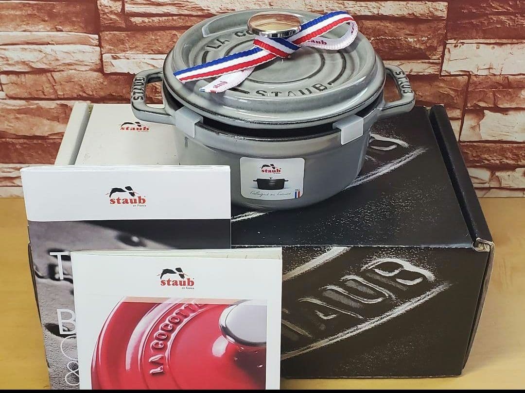 ストウブ ピコ ココット ラウンド 12cm グラファイトグレー