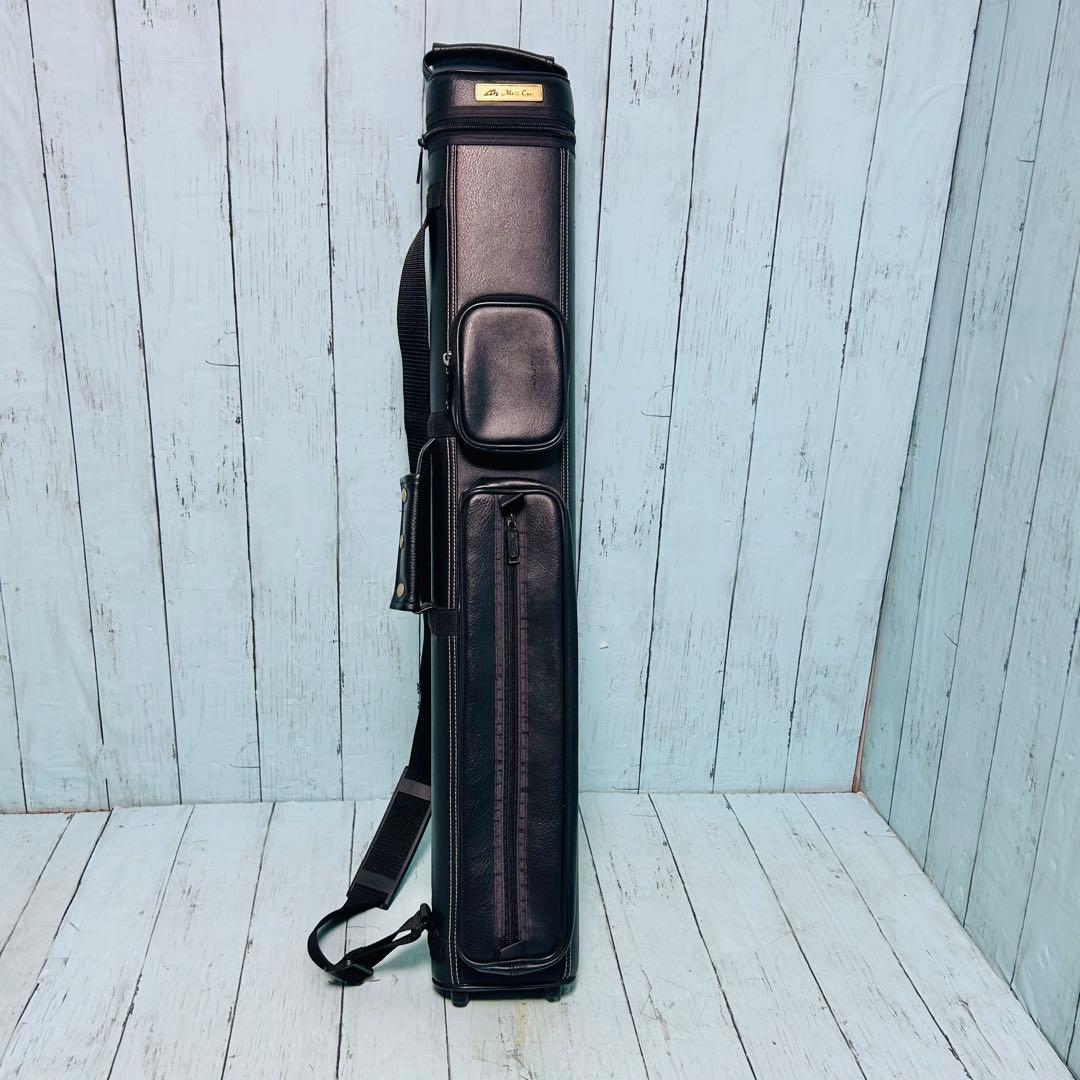 Mezz メッヅ　キューケース　ビリヤード　美品　ブラック　レザー調