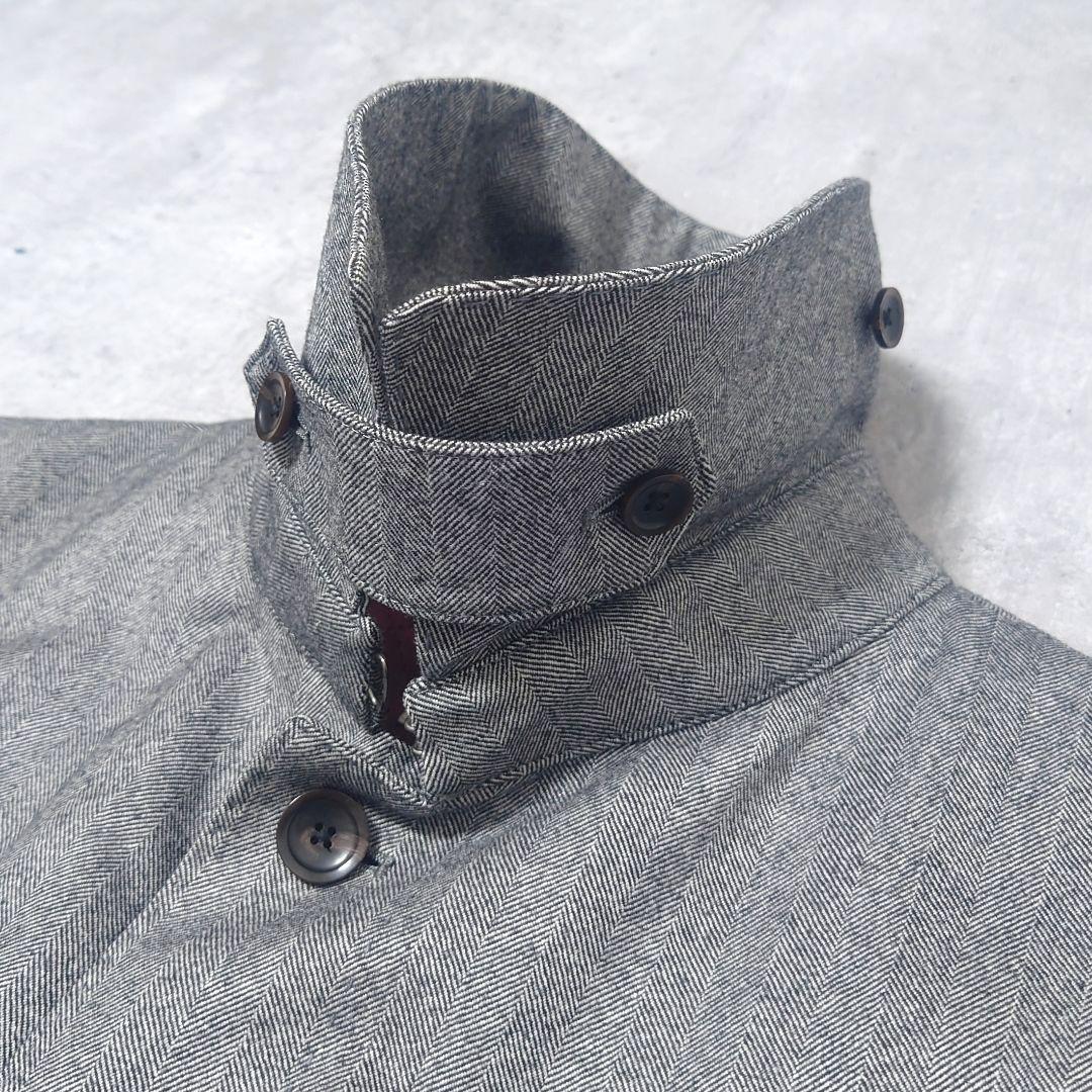 タケオキクチ 現行タグ ステンカラーコート ヘリンボーン ライナー 2way