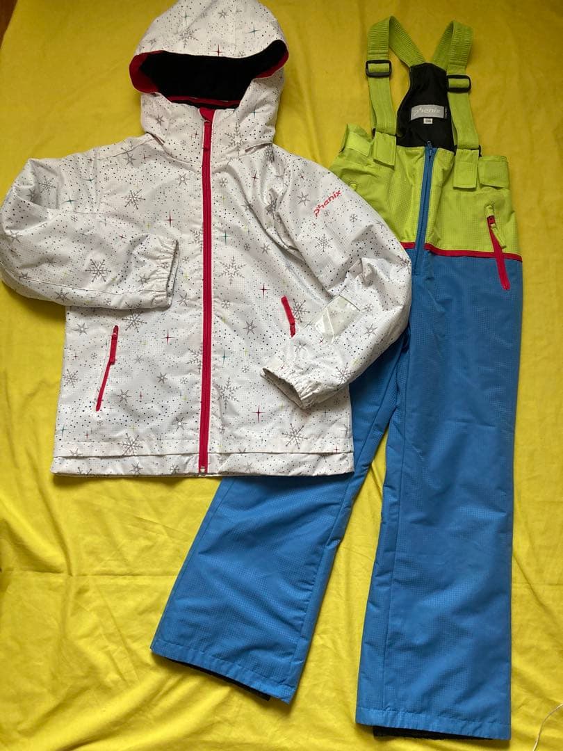美品phenix ‼️✳️フェニックス スキーウェア‼️✳️150㎝◼️調節可能スノボード