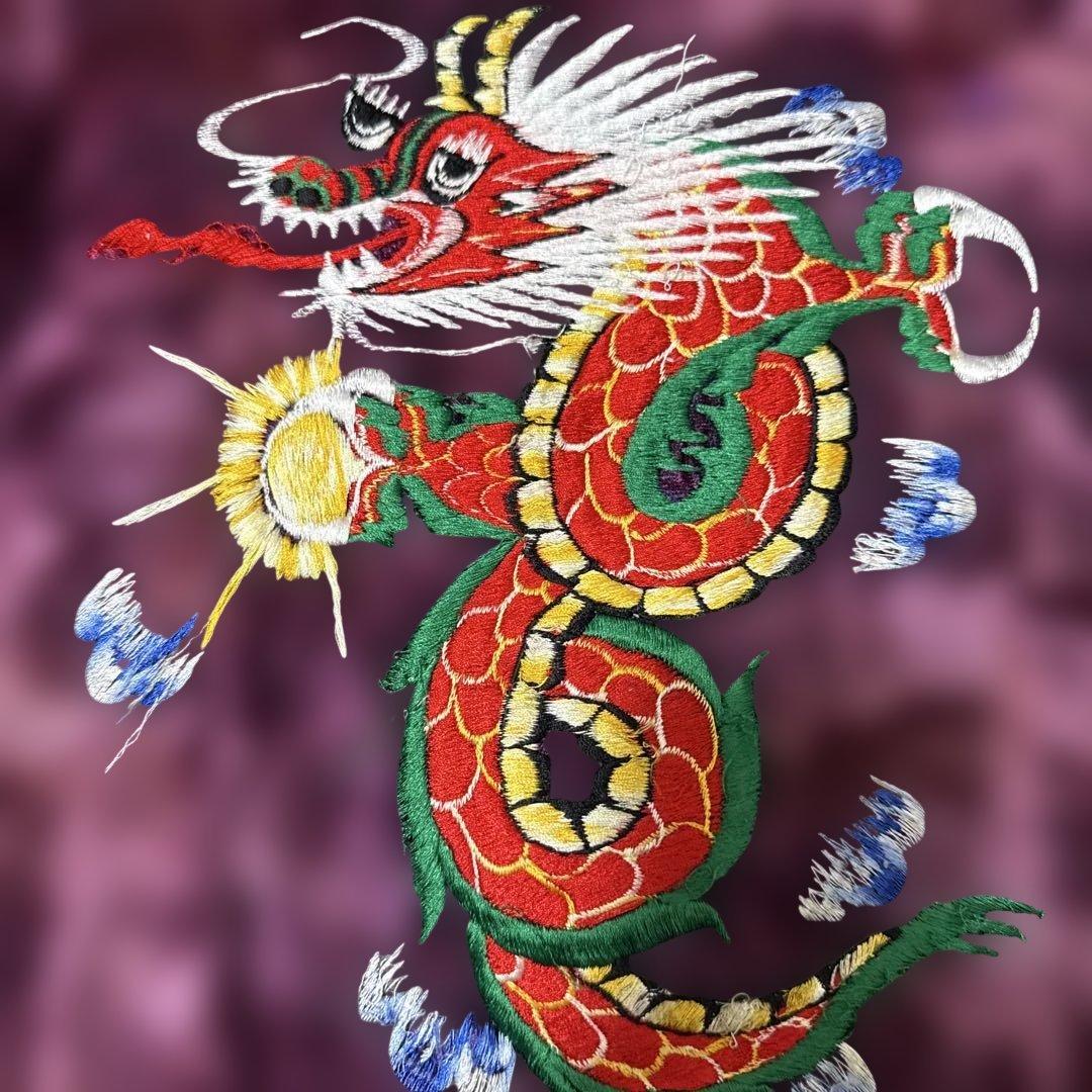 80's Korean souvenir jacket コリジャン　スカジャン