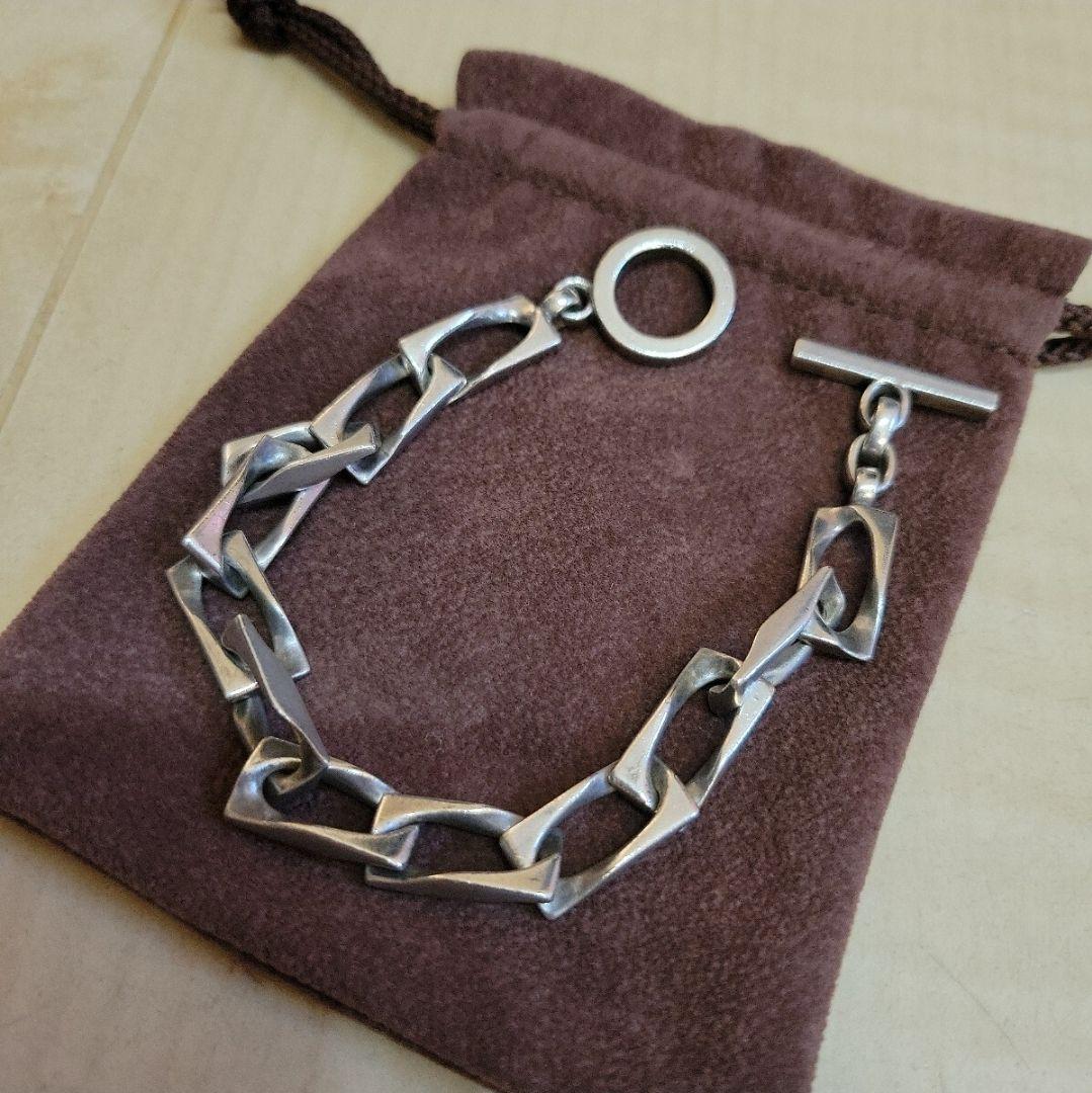 GUCCI★フィガロスクエア チェーンブレスレット グッチ ヴィンテージ
