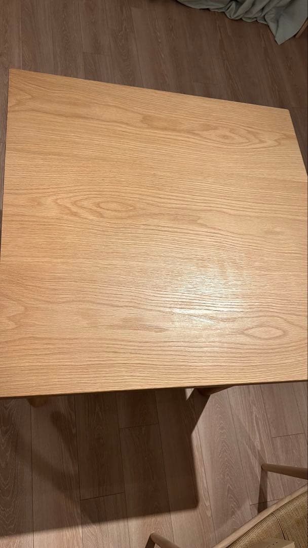 【無印良品】廃盤商品　木製ダイニングテーブル80×80 木製テーブル