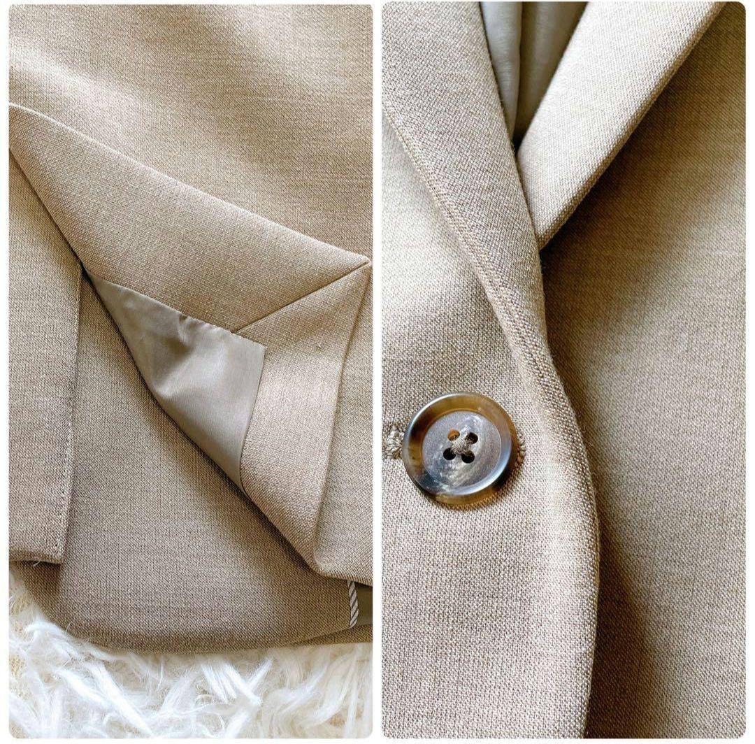 極美品✨グリーンレーベルリラクシング　スーツセットアップ　ストレッチ　洗える　M