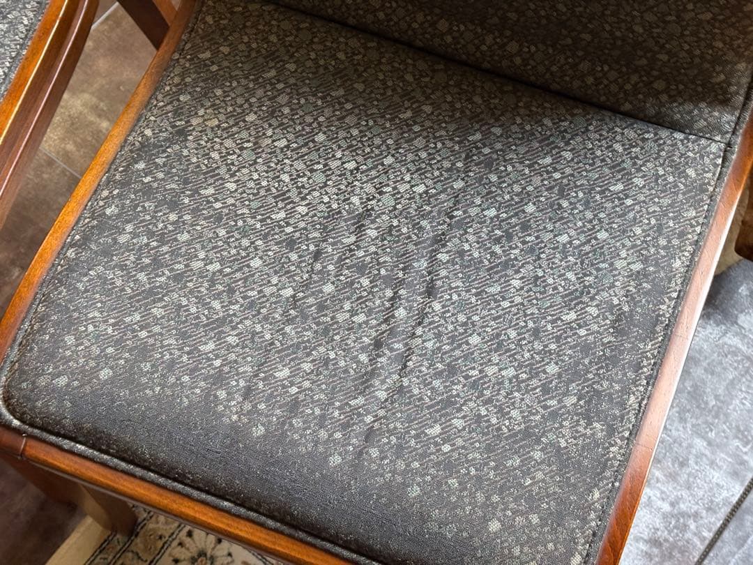 ②オールドカリモク karimoku ヴィンテージチェア　ビンテージチェア　RZ