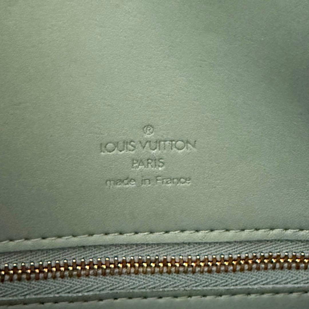 ルイヴィトン ボストンバック　ヴェルニ　ベビーブルー（ジャンク品）