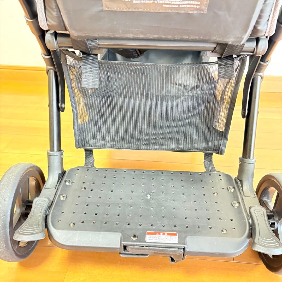 【美品•リアシート付属】KATOJI 2人乗りベビーカー 2-シーター ネクスト