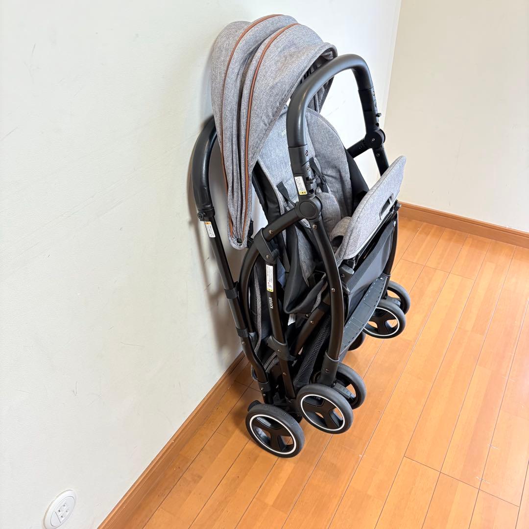 【美品•リアシート付属】KATOJI 2人乗りベビーカー 2-シーター ネクスト