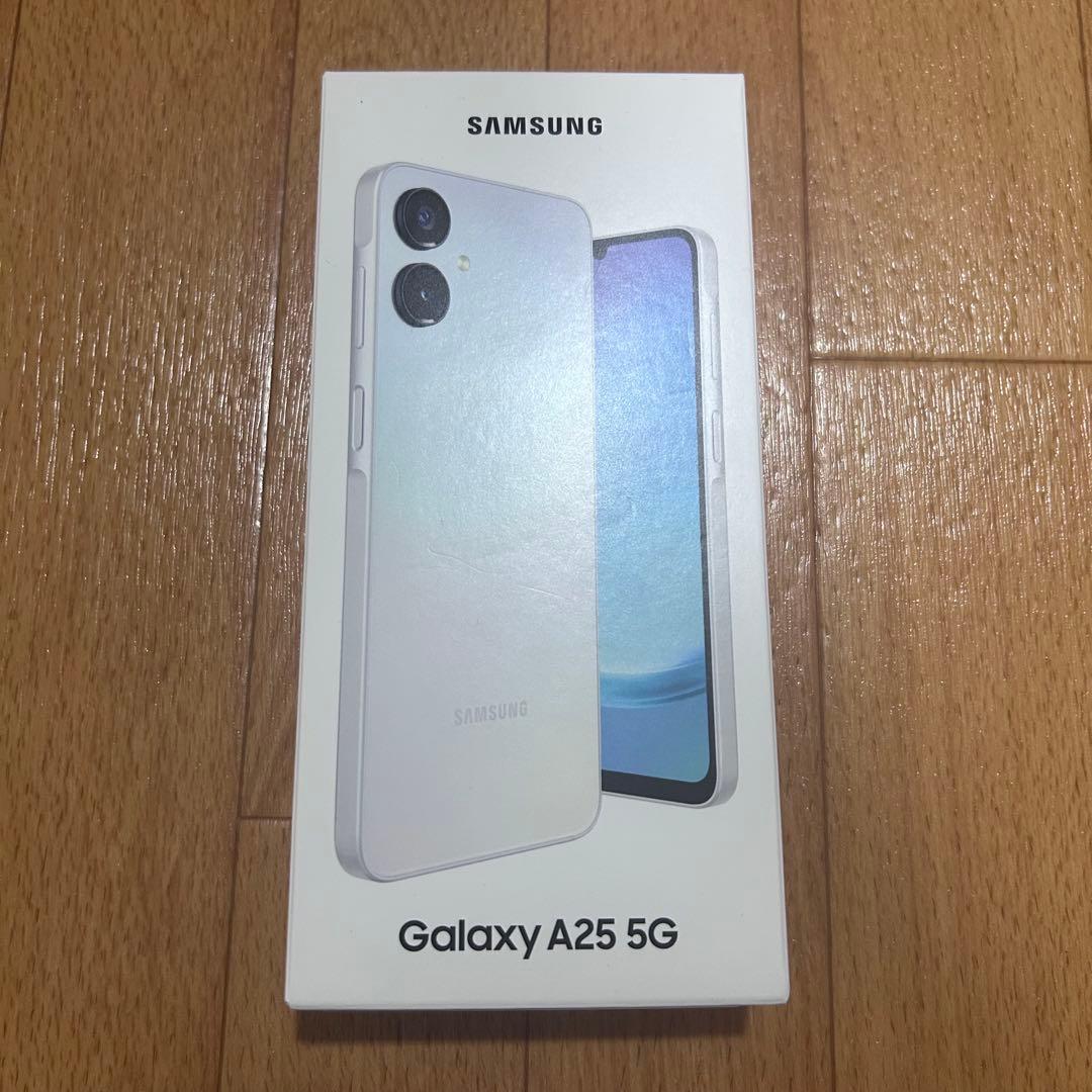 【新古品】Samsung Galaxy A25 5G 本体 ライトブルー