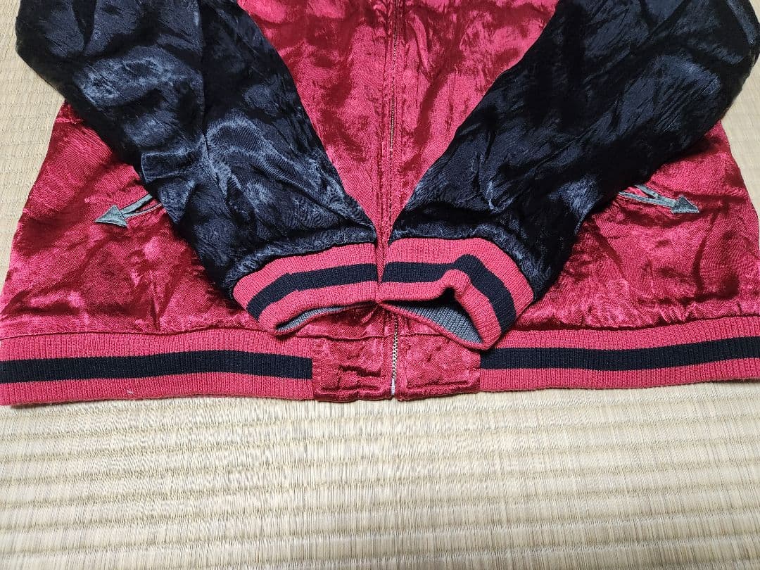 美品　レア　雅結 　錦　エヴァンゲリオン　リバーシブルスカジャン