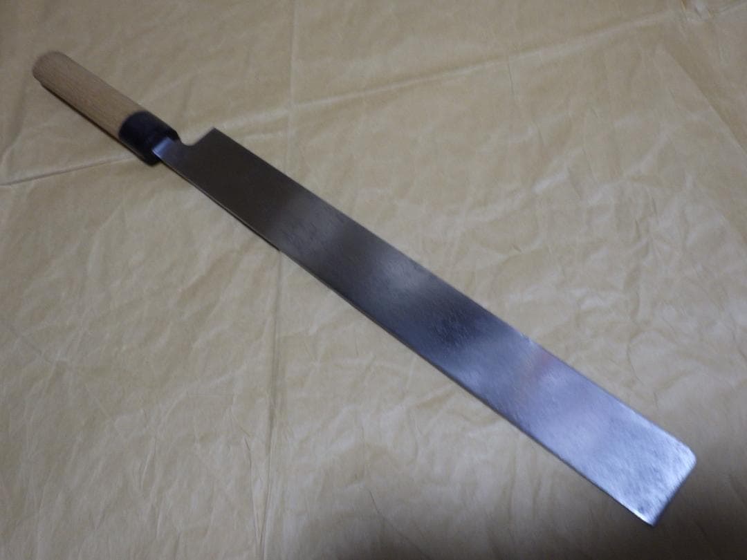 正本総本店★肉付包丁刃渡尺0寸★本水牛柄・玉白鋼★KS2833　　209