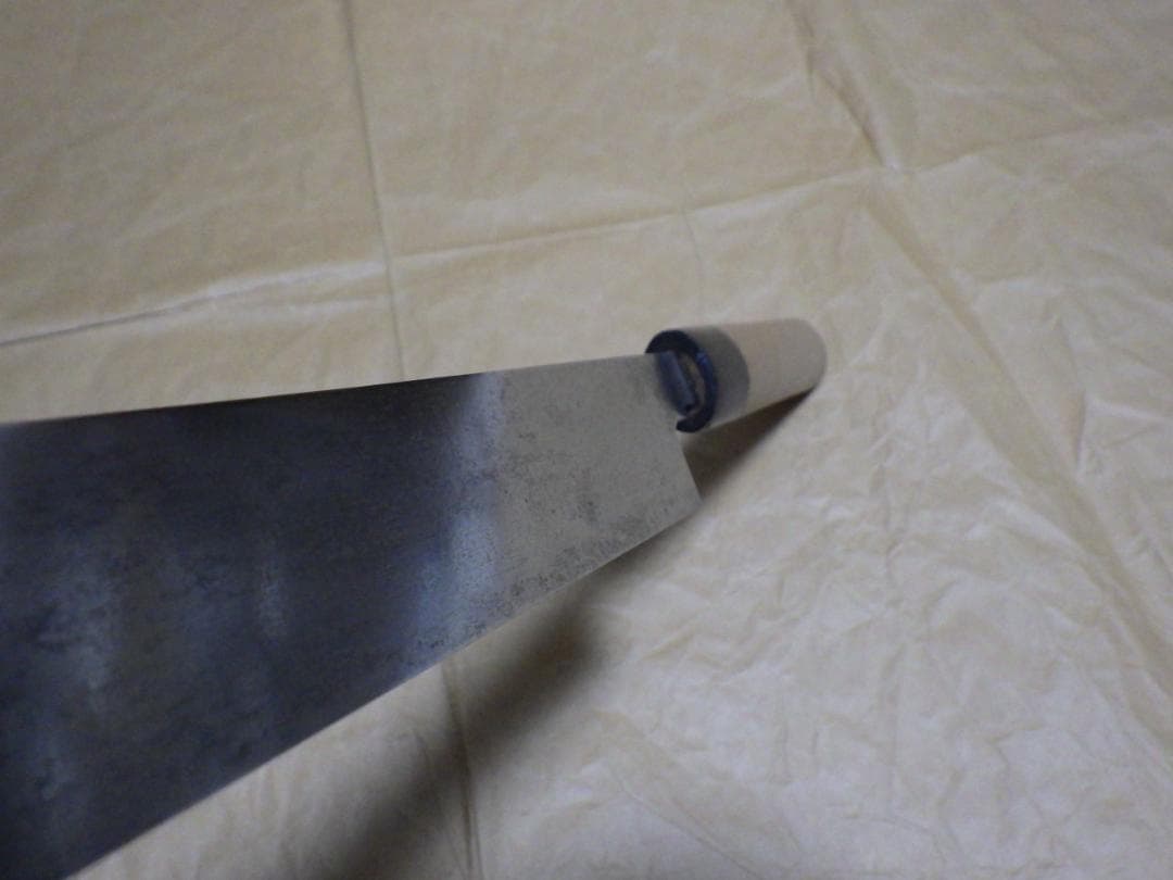 正本総本店★肉付包丁刃渡尺0寸★本水牛柄・玉白鋼★KS2833　　209