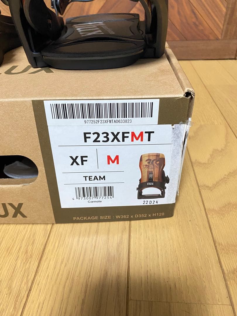 美品FLUX XF M ビンディング使用回数2日