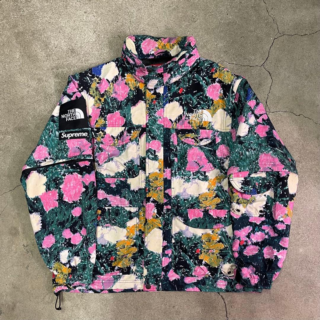 シュプリーム x ザノースフェイス トレッキング コンバーティブル ジャケット