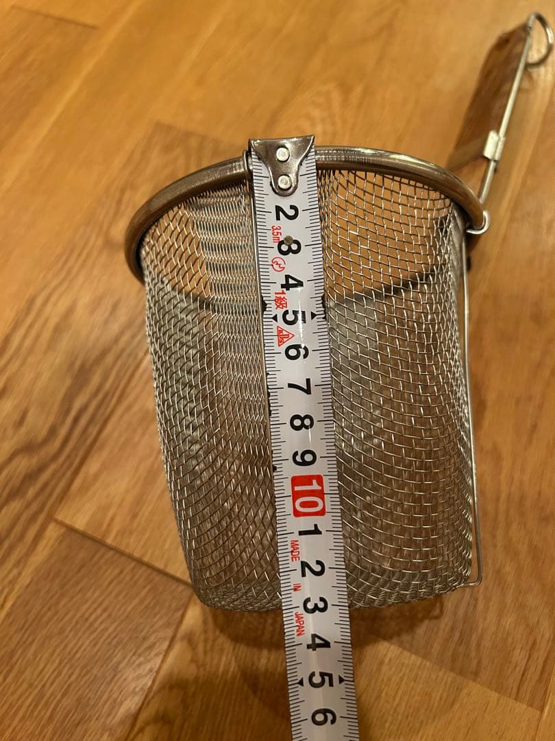 よ*ー様 ステンレス 茹で鍋 テボ2個セット 蓋付き 業務用