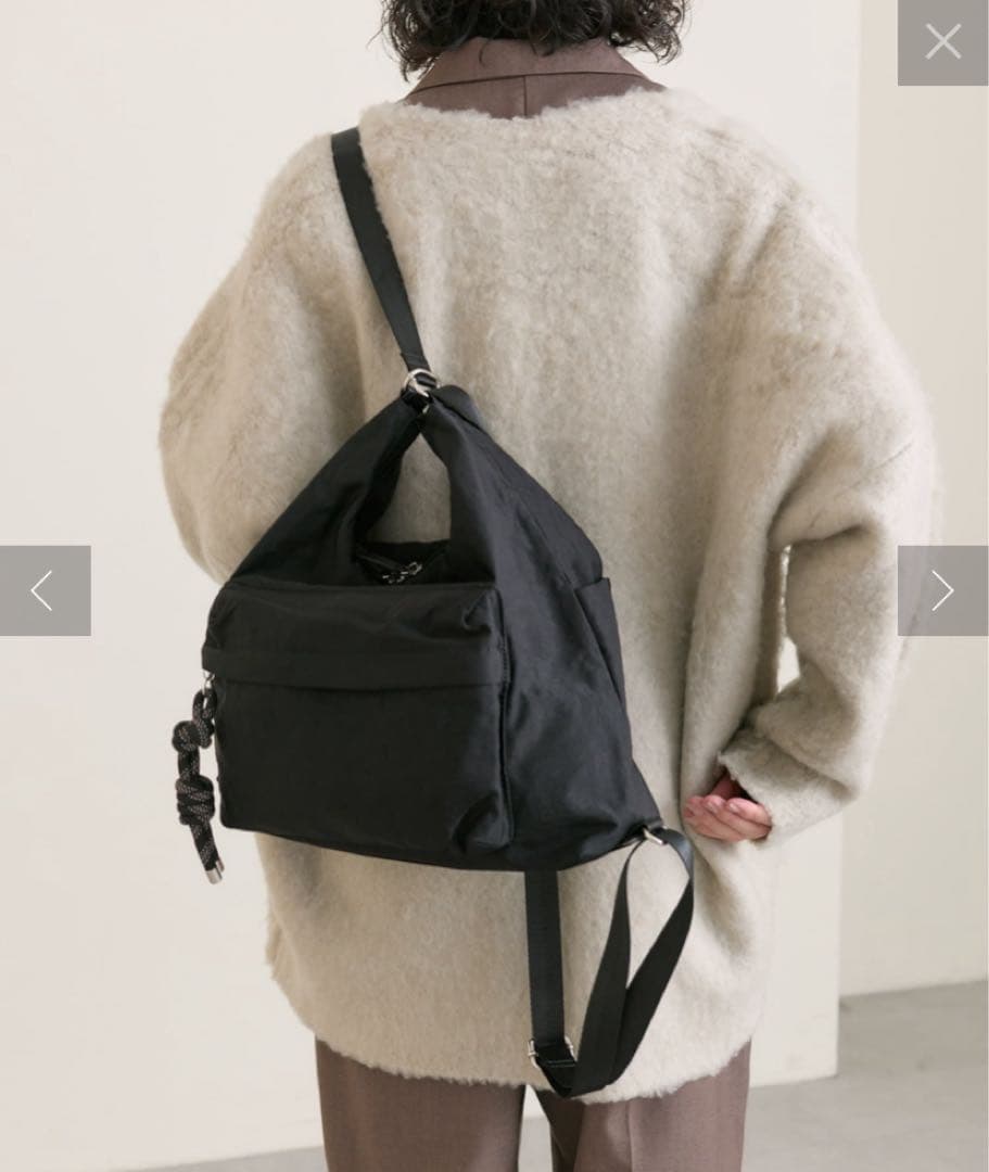 ear PAPILLONNER 2WAYリュック＆ショルダーバッグ