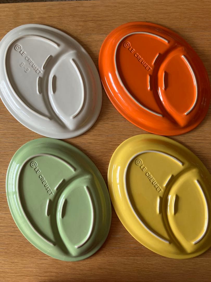 Le Creuset マルチオーアプレート4枚セット