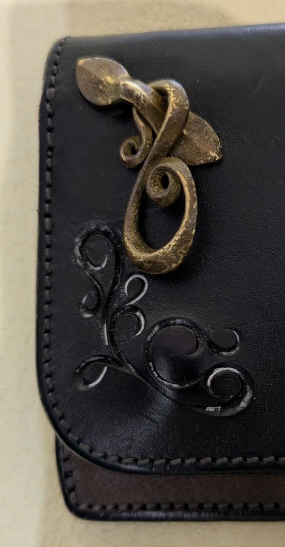 池之端銀革店 Dual UKサドル長財布