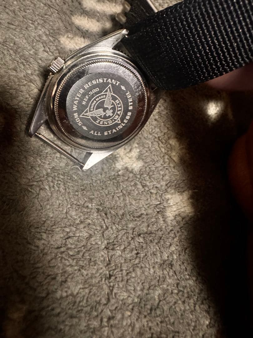 zeno-watch Basel シーハンター 自動巻き 腕時計 ブラック