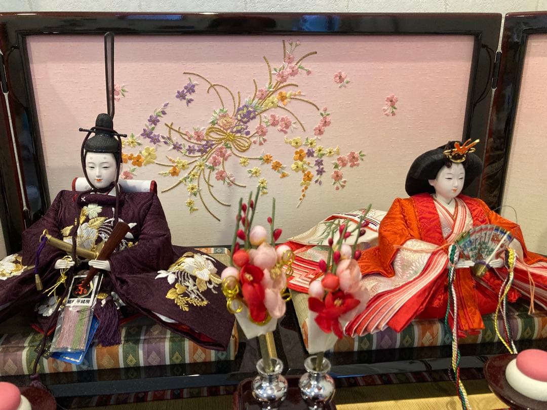 雛人形 五人飾り 横山善治郎作　3段