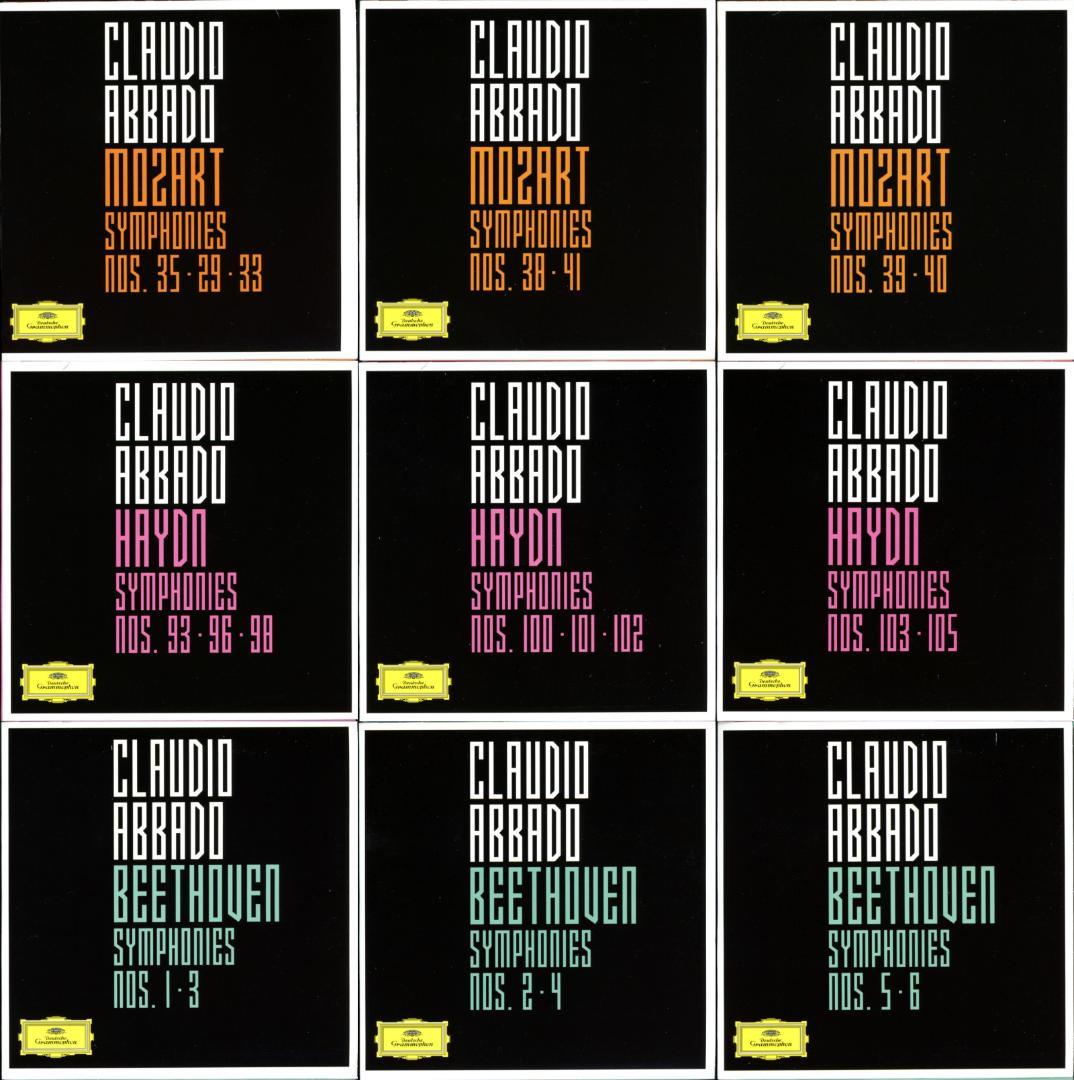 クラウディオ・アバド　ザ・シンフォニー・エディション　41枚組