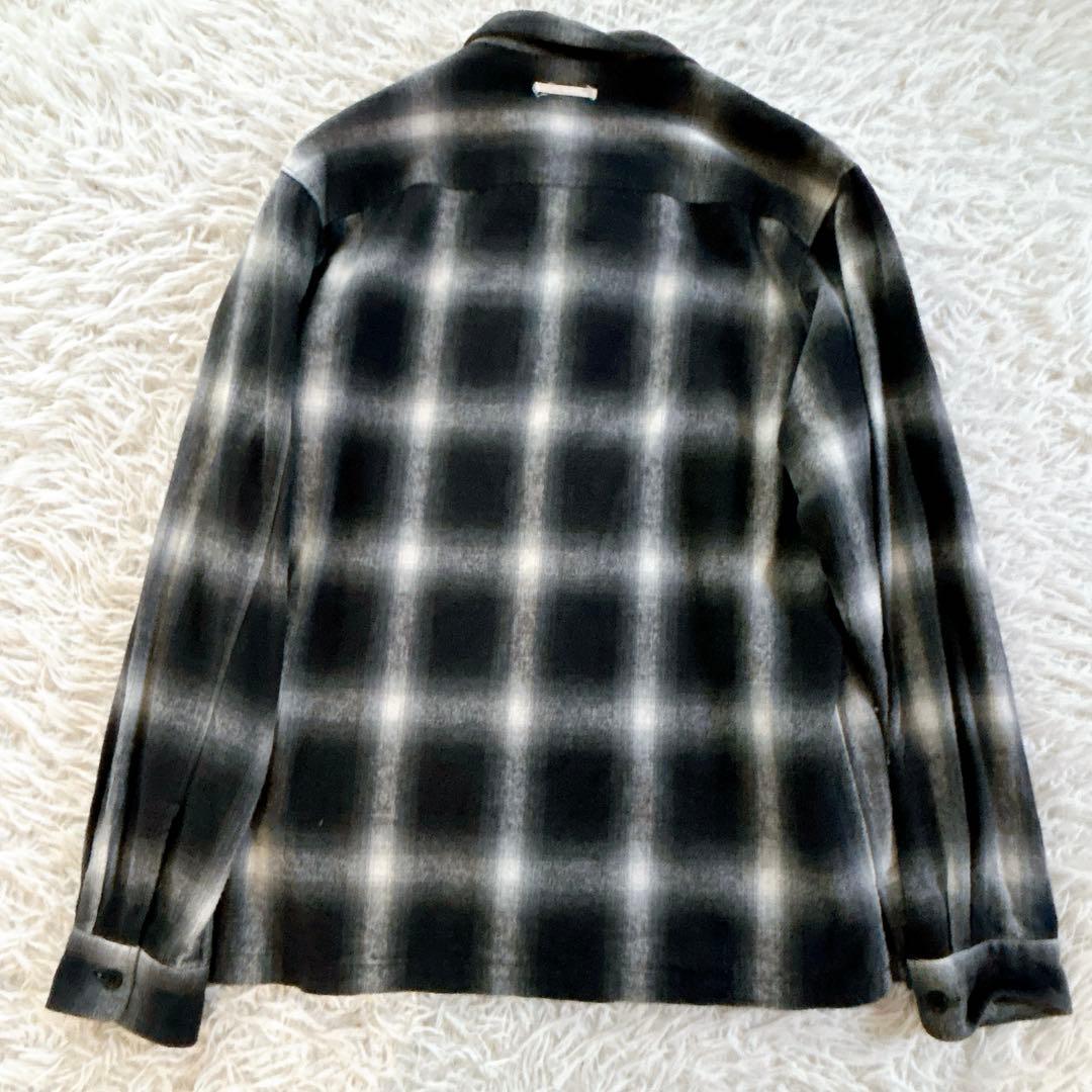 完売品　kinema ombre check pajamas shirt