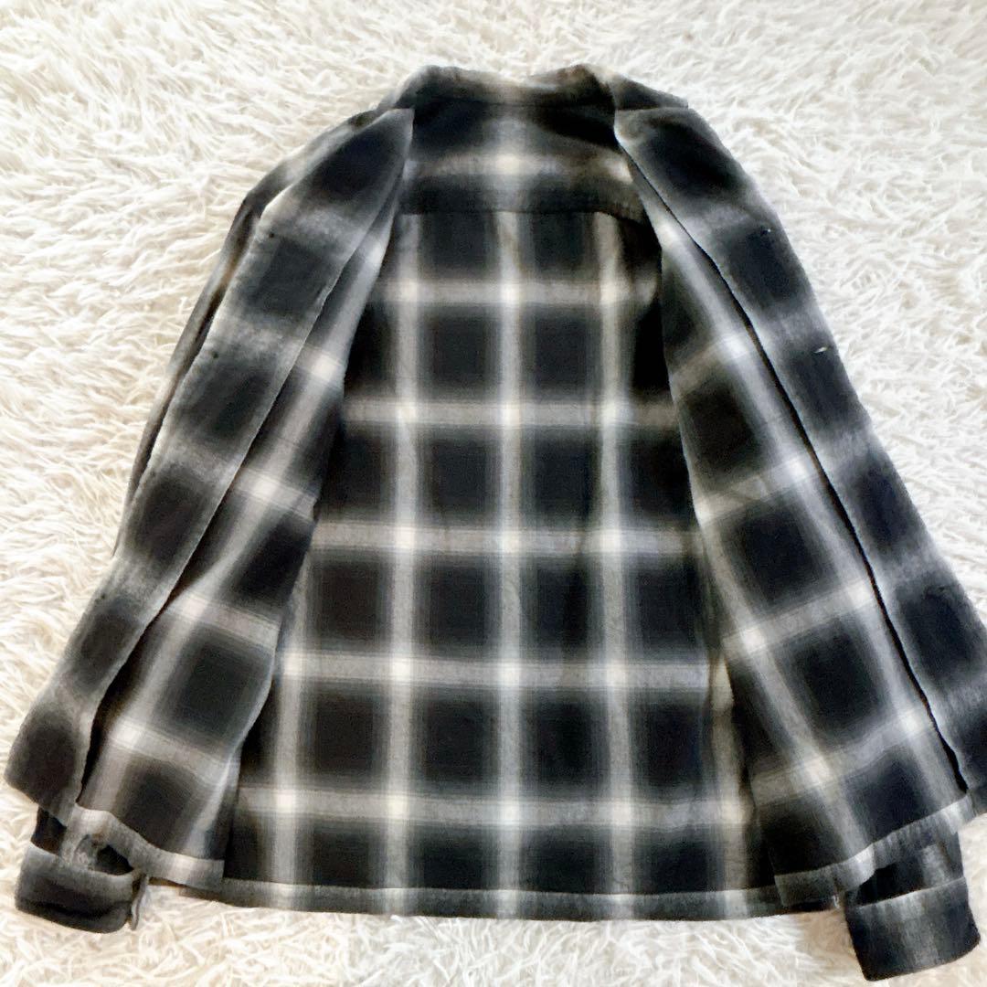 完売品　kinema ombre check pajamas shirt