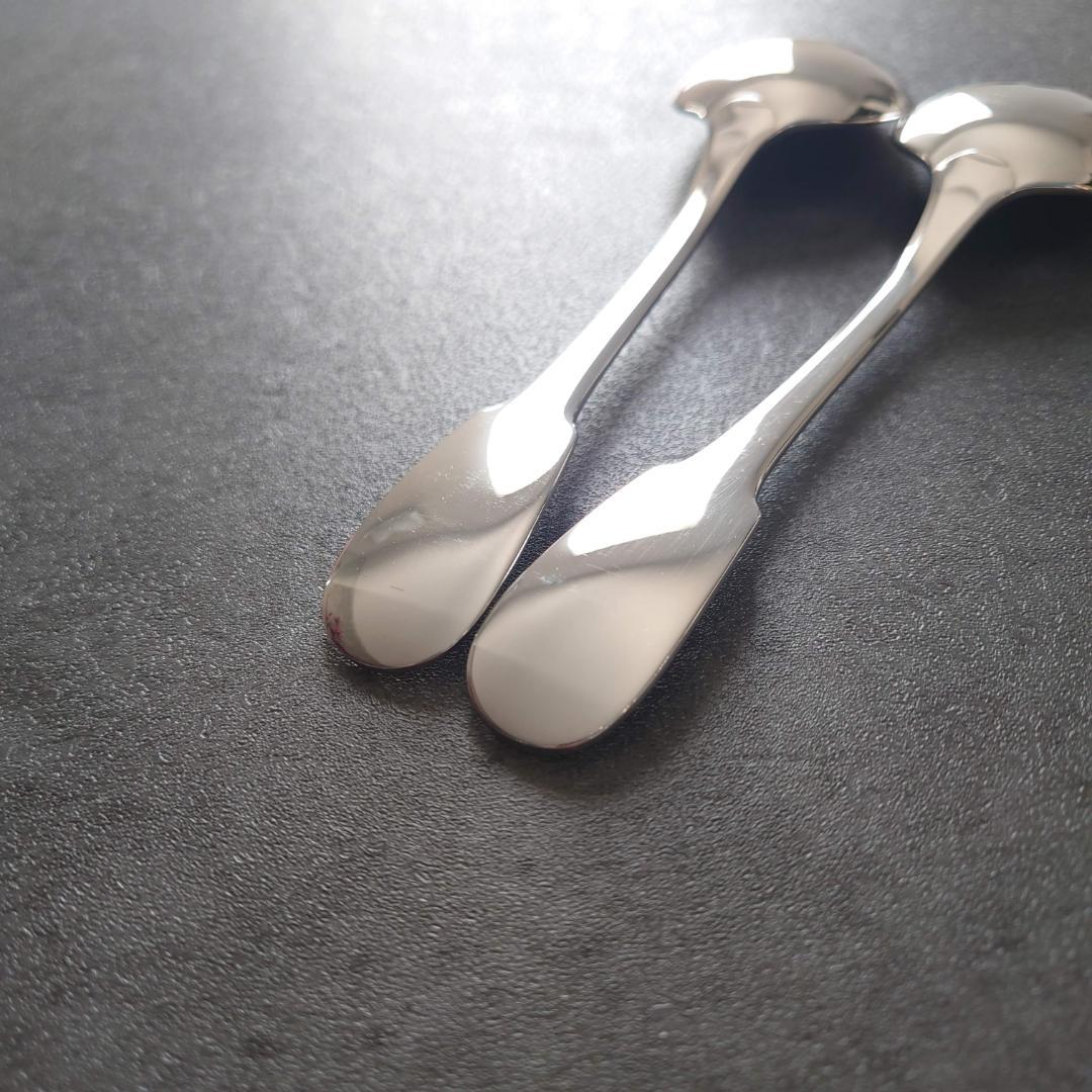 希少 美品 クリストフル クリュニー コンソメスプーン 2点