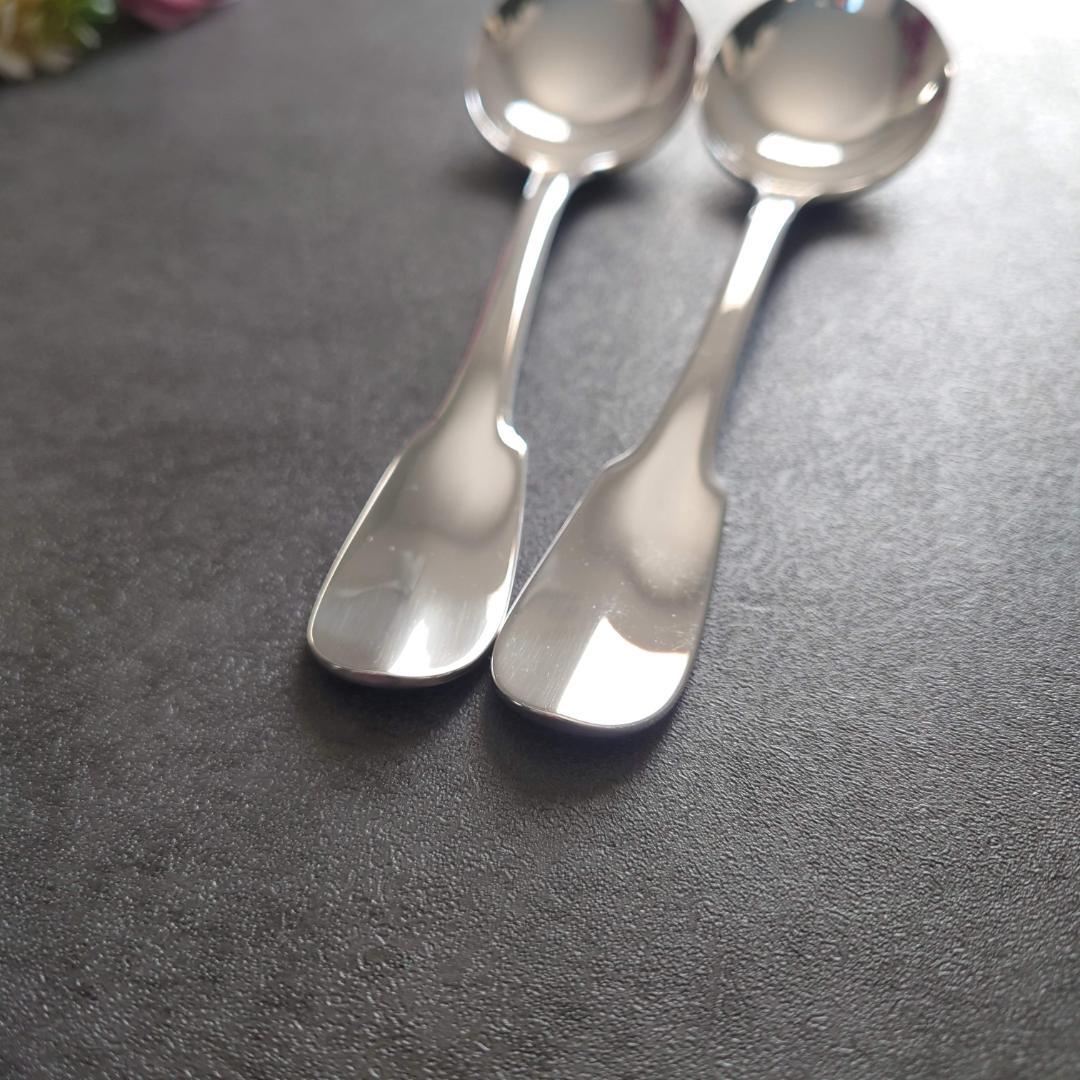 希少 美品 クリストフル クリュニー コンソメスプーン 2点