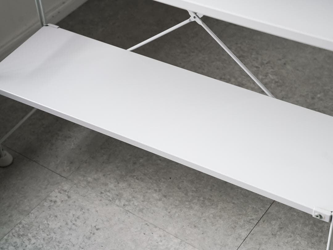 無印良品/muji ユニットシェルフ/ 棚 グレー インダストリアル