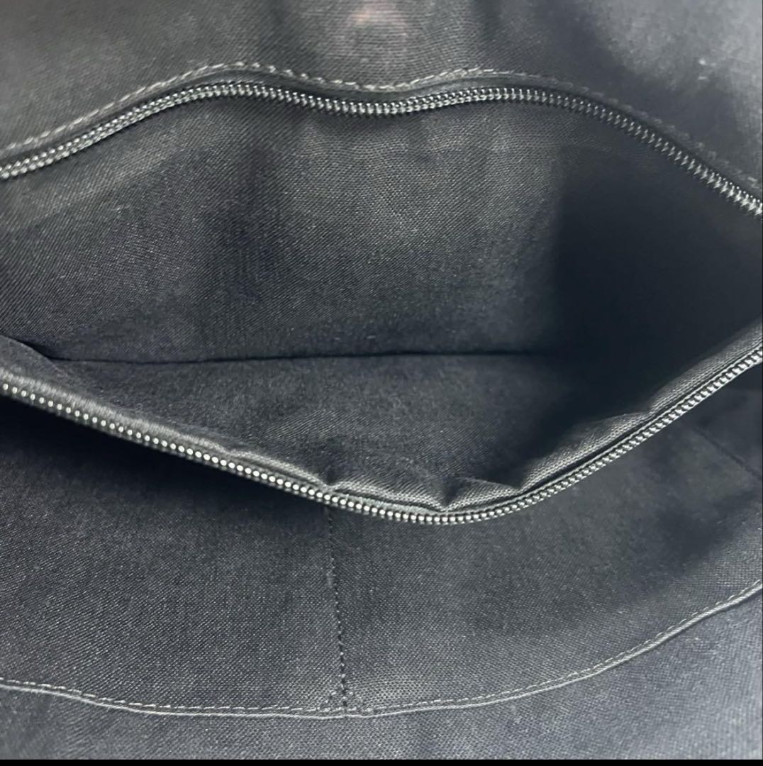 【極美品】agnes b. レザーバッグ　ニュースボーイ