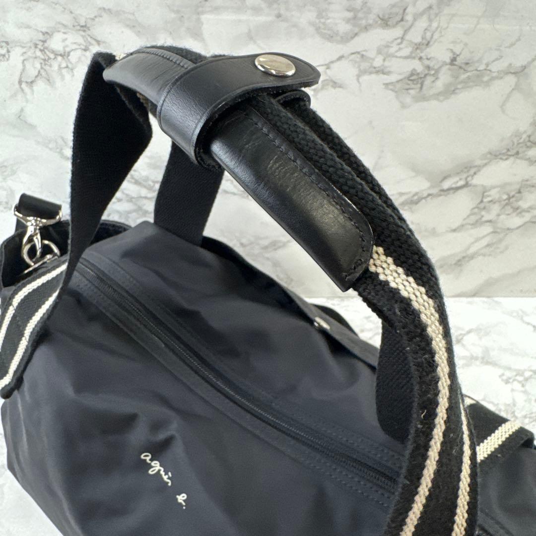 ほぼ未使用agnes b. VOYAGEアニエスベー ボヤージュ ボストンバッグ