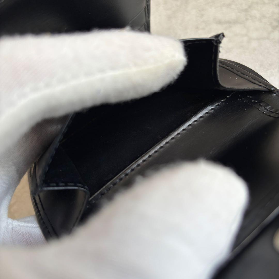 フォロー割適用!Cartier 三つ折り財布 パンテール レザー 黒 付属品完備