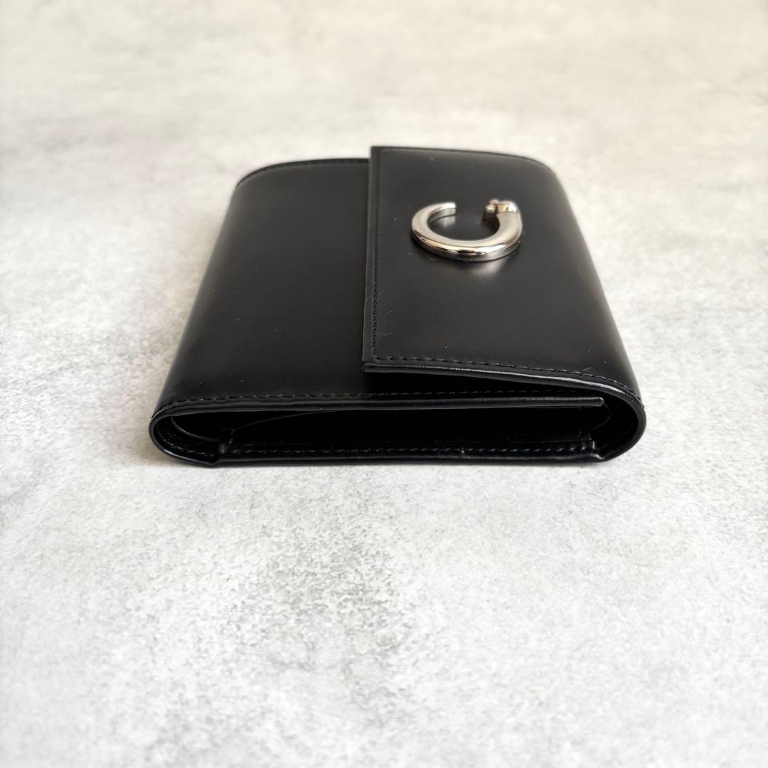 フォロー割適用!Cartier 三つ折り財布 パンテール レザー 黒 付属品完備