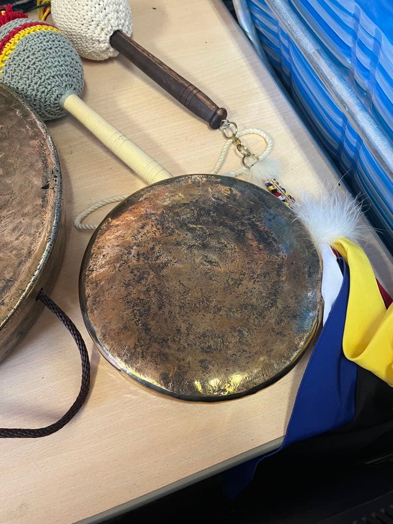 韓国楽器　ケンガリ　大小セット