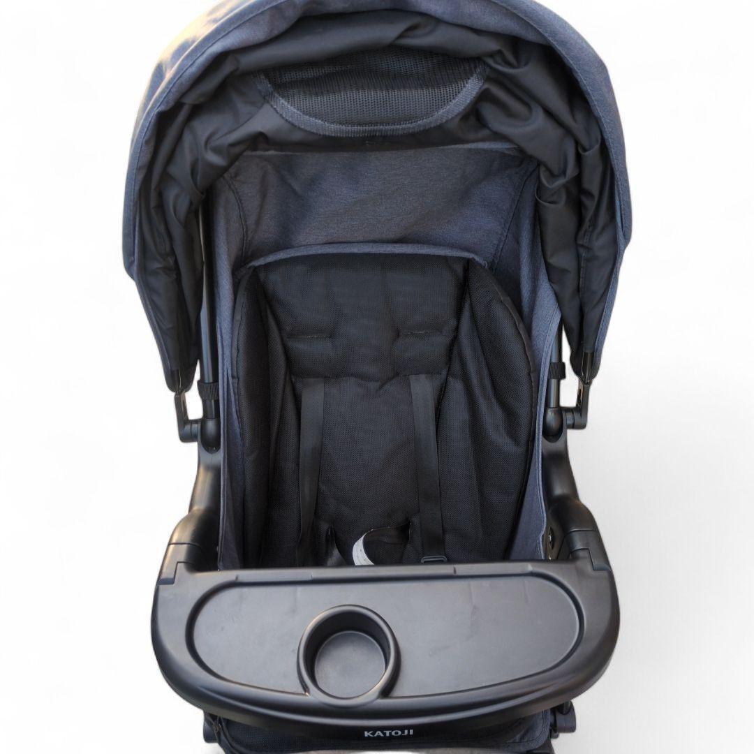 極美品 KATOJI ふたりでゴーDX 二人乗りベビーカー 軽量 カトージ