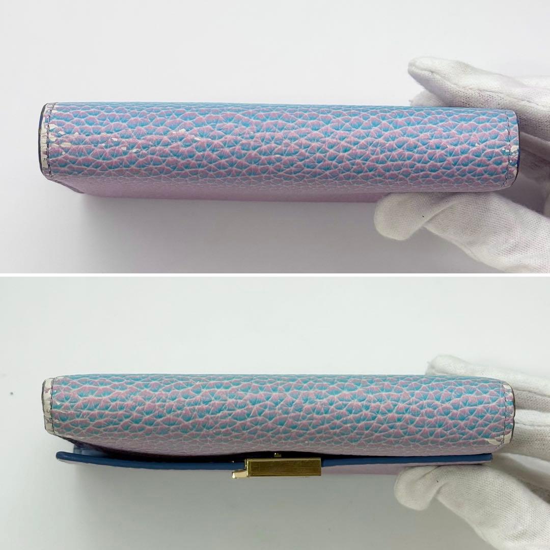 美品 希少✨ルイヴィトン カプシーヌコンパクト 三つ折り財布 サマースターダスト