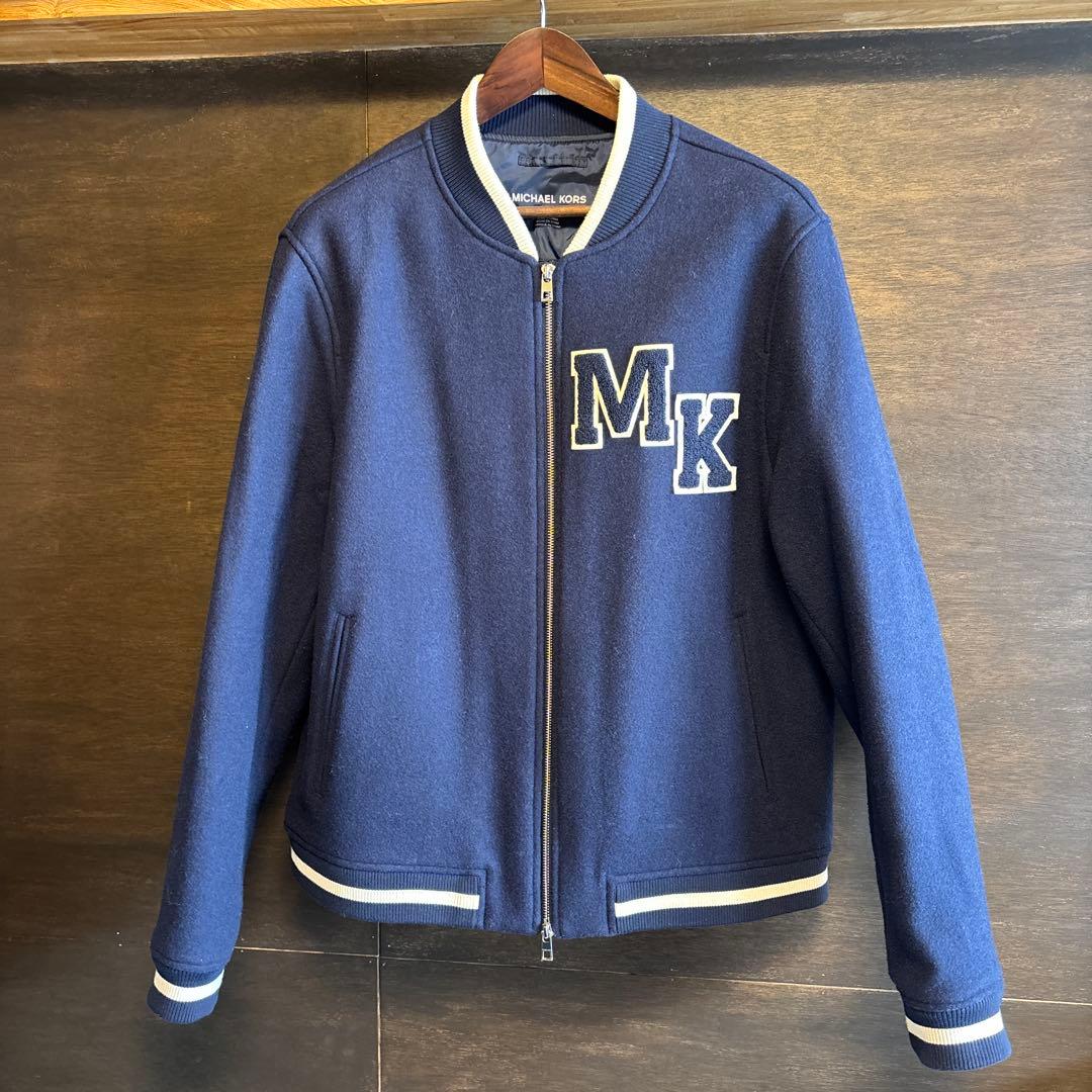 MICHAEL KORS ネイビー ボンバージャケット　MA1