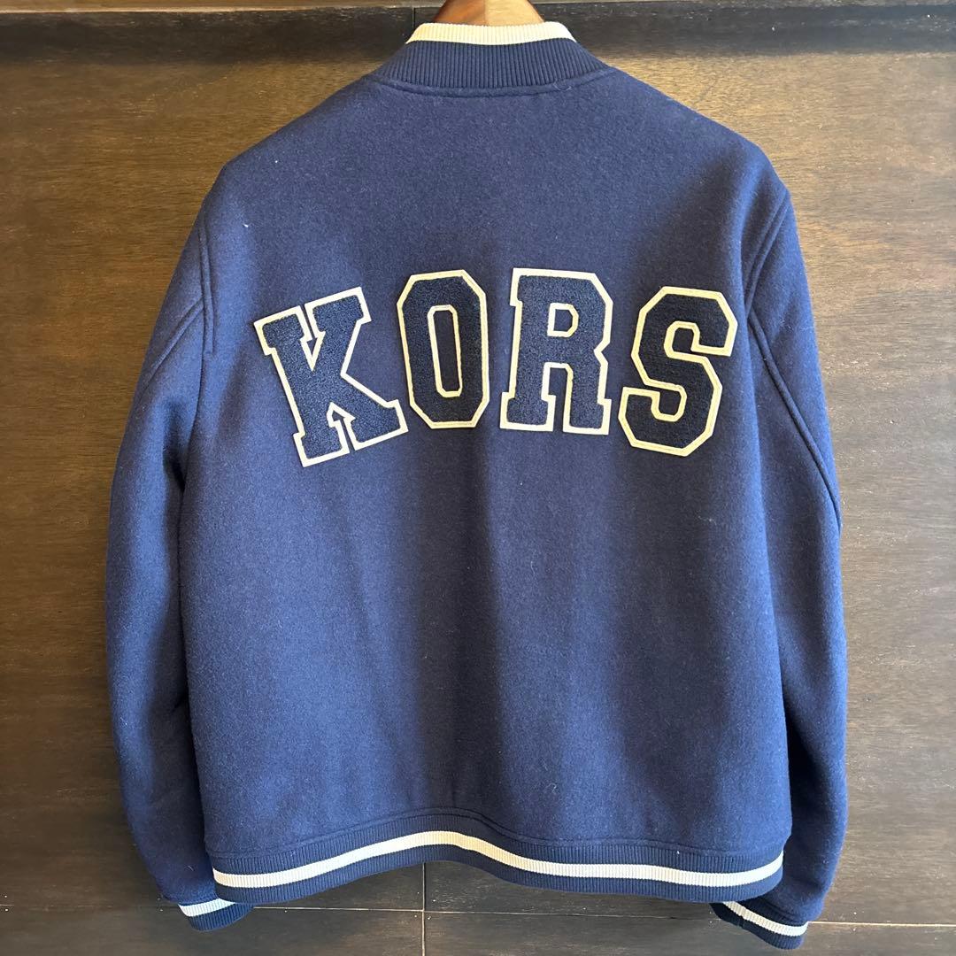 MICHAEL KORS ネイビー ボンバージャケット　MA1