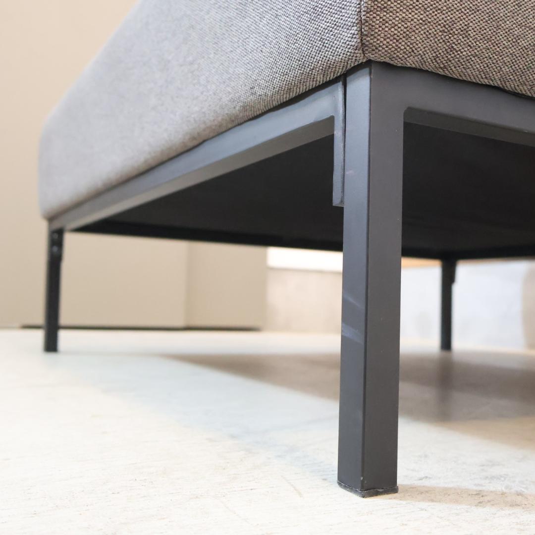 モダン オットマン スツール 足置き 腰掛け コーナーソファ 正方形 シンプル