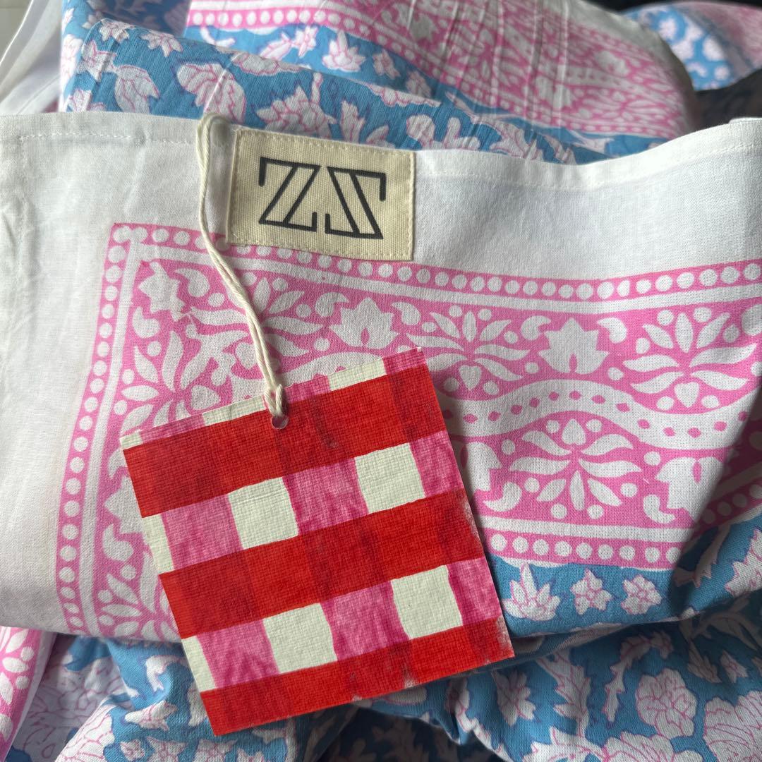 SZ Blockprintsテーブルクロス （183×275cm） ロンハーマン