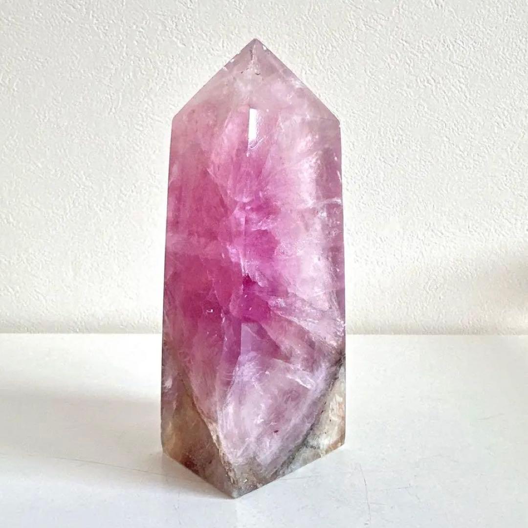ピンクフローライト　天然石　ポイント