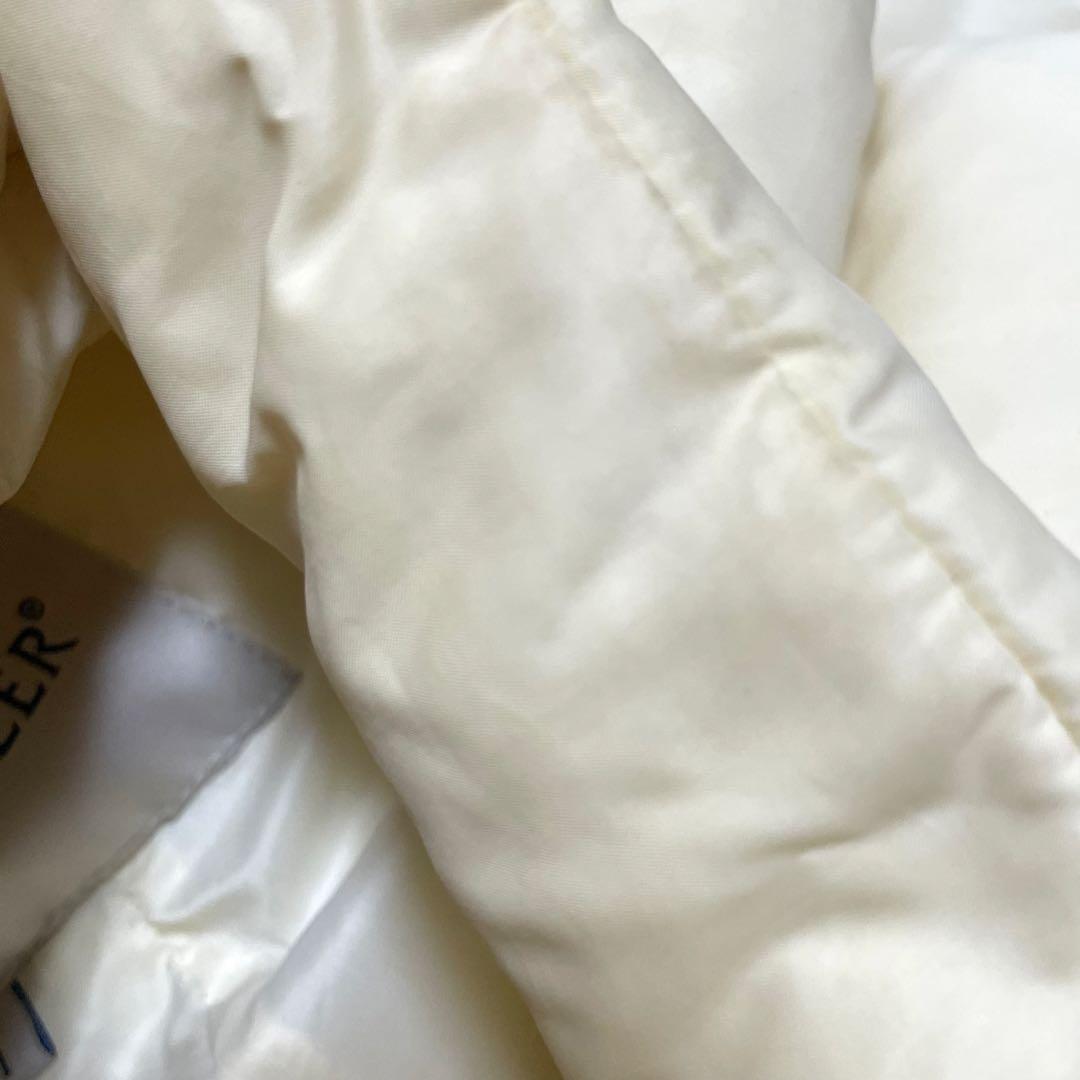 MONCLER モンクレール ダウンベスト サイズ1 クリーム ホワイト