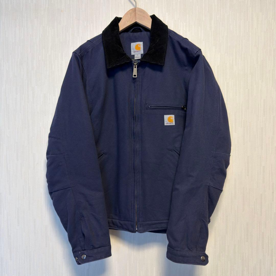 Carhartt カーハート Detroit デトロイトジャケット ネイビー S