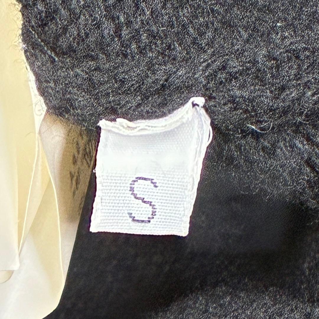 STONE  ハイネック ウール カーディガン ニット ブラック