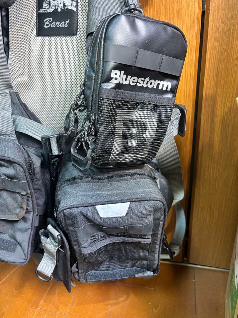 【最終値下げ】Bluestorm バラット ブラック フィッシングベスト