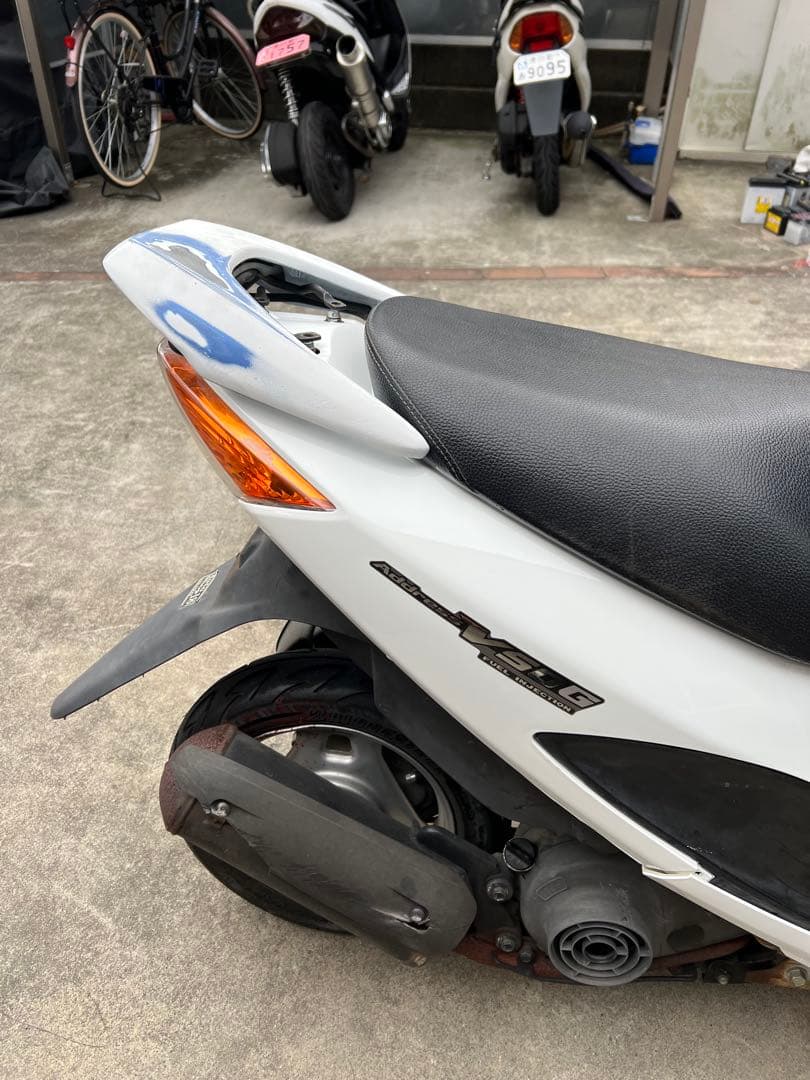 アドレスv50 リアスポイラー　羽　超貴重　当時物　CA42A CA44A