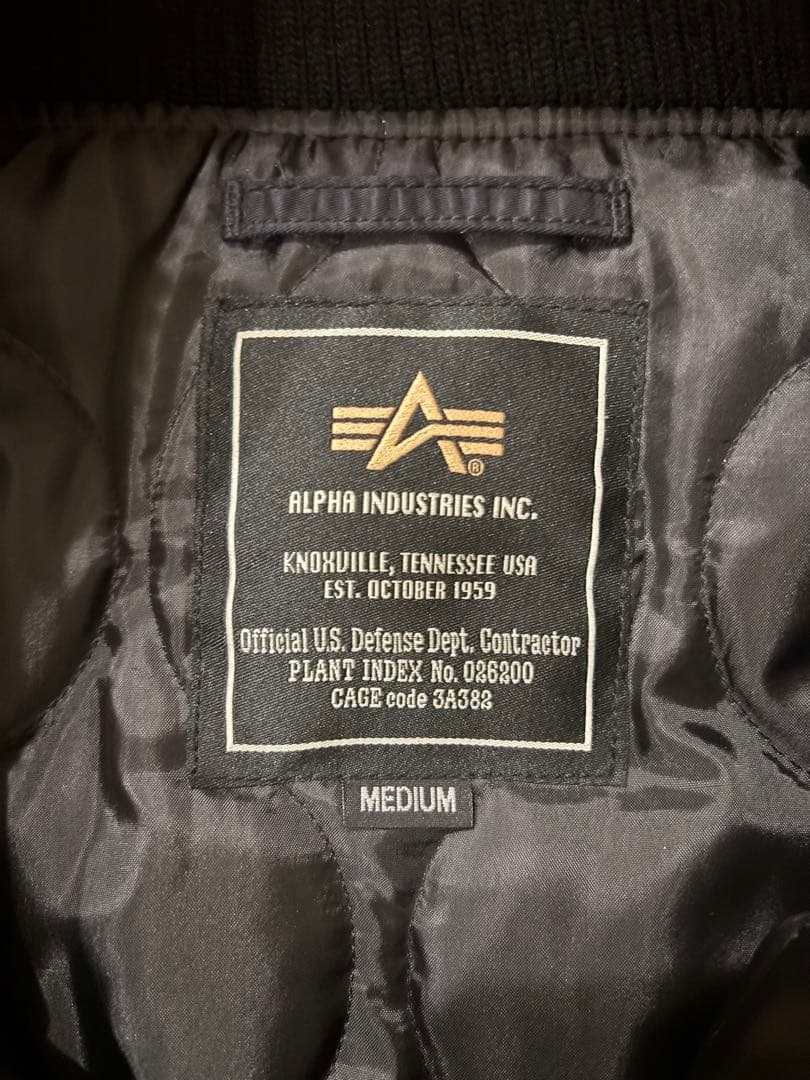 ヨ*ツ様 【美品】ALPHA INDUSTRIES ファー付フライトジャケット