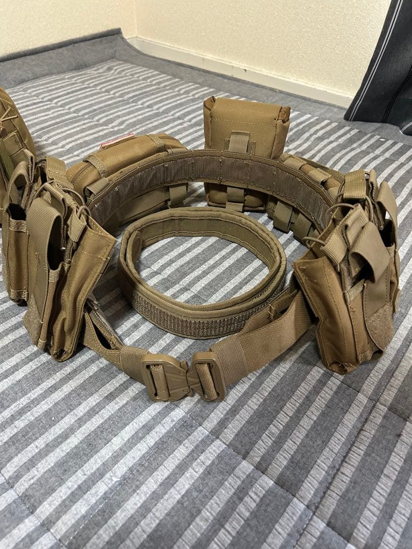 タンカラー プレートキャリア セット