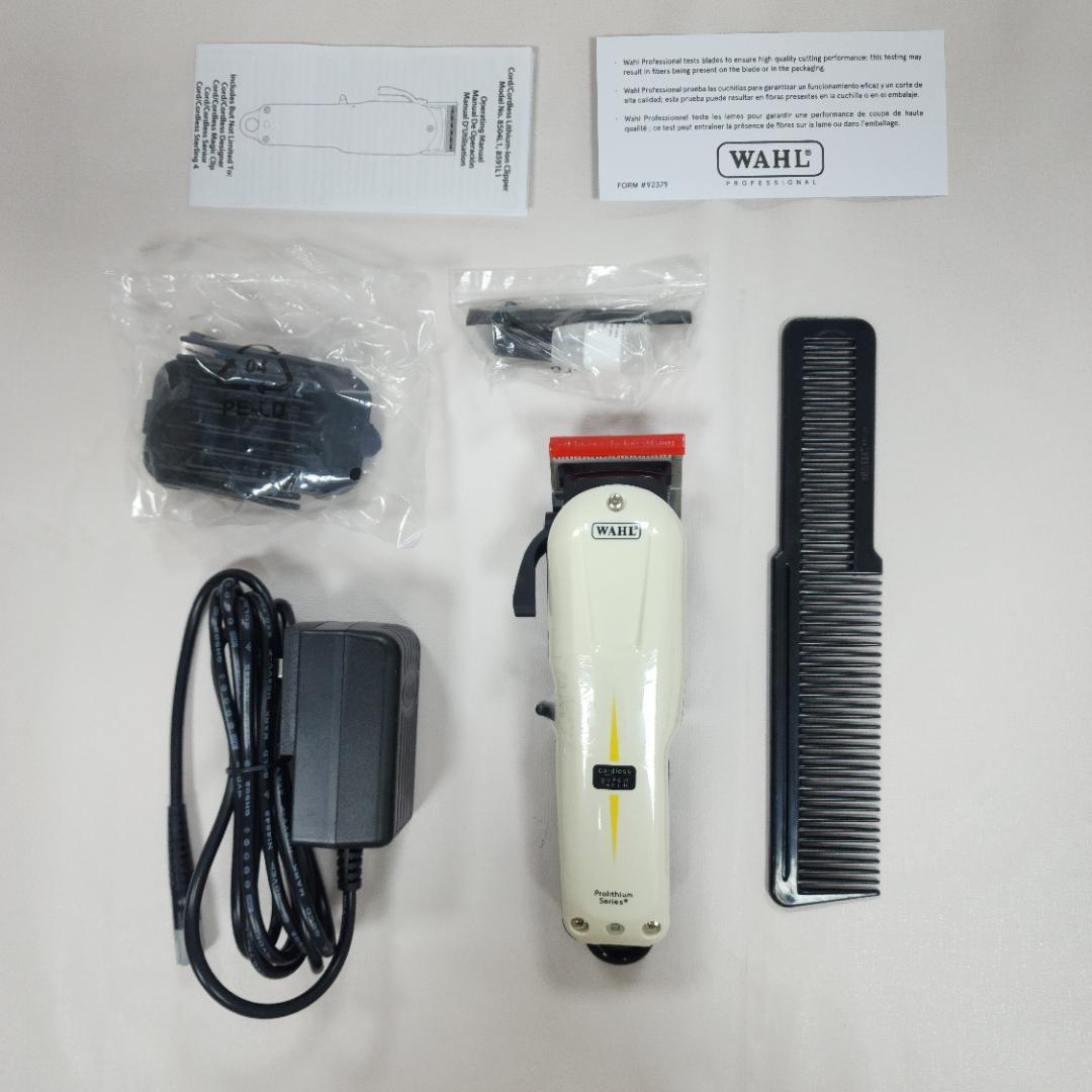 WAHL コードレス スーパーテーパー 3rd Edition バリカン